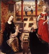 Madonna with Donor and St Mary Magdalene unknow artist